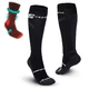 Compression Knee Socks inSPORTline Compleano AG+ - Black - Black