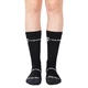 Kompressziós zokni inSPORTline Compagio AG+ - fekete