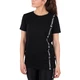 Dámské triko inSPORTline Sidestrap Woman - černá - černá