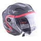 Open-Face Helmet W-TEC Barcela Vermella