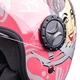 Čelada za skuter W-TEC FS-701PF Pink Life - roza -bela