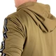 Męska bluza dresowa z kapturem inSPORTline Straphoodie - Khaki