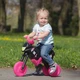 Das Kinderlaufrad Enduro Mini - schwarz-rosa