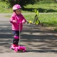Children’s Tri Scooter WORKER Lucerino with Light-Up Wheels