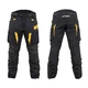 Мото панталони W-TEC Aircross - черен-сив - черно-златисто