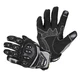Moto rukavice W-TEC Upgear - černá-fluo - černo-šedá