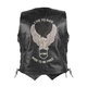 Leather Motorcycle Vest W-TEC Rockridge