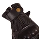 Kožené letné moto rukavice B-STAR Prelog - čierna