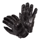 Leather Motorcycle Gloves W-TEC Trogir - Brown - Black