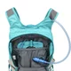 Ultralekki plecak sportowy z bukłakiem oraz gwizdkiem alarmowym inSPORTline Quillan - Czarny