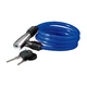 Spiral cable lock KELLYS K-1026S - Blue