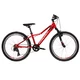 Junior kerékpár Kross Hexagon JR 1.0 24" - modell 2022 - piros/fehér/fekete - piros/fehér/fekete