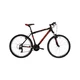 Mountain Bike Kross Hexagon 26” – 2022 - Black/Red/Grey - Black/Red/Grey