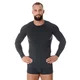 Men’s Long-Sleeved T-Shirt Brubeck Active Wool - Graphite - Graphite