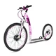 E-Scooter Mamibike MOUNTAIN w/ Quick Charger - White-Pink