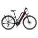 Dámsky trekingový elektrobicykel 4EVER Marianne Elite Trek - model 2021 - čierna / ružová