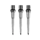 Dart Points Mission Titan Pro Ti Conversion Smooth Silver 26 mm – 3-Pack