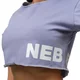 Crop top T-shirt Nebbia POWERHOUSE 279 - Czarny