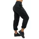 Luźne sportowe spodnie dresowe Nebbia GYM TIME 281 - Jasny fiolet - Czarny