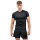 Men’s Compression T-Shirt Nebbia ENDURANCE 346 - Black - Black
