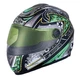 NENKI NK-828 Motorcycle Helmet - Black-Green