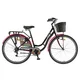Városi kerékpár Polar Grazia 6S 28" - 2023 - narancssárga - fekete