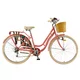 Városi kerékpár Polar Grazia 6S 28" - 2023 - fehér - narancssárga