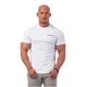 Męska koszulka T-shirt Nebbia Minimalist Logo 291 - Biały - Biały