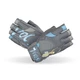 Fitness gloves Mad Max "voodoo" - Blue-Gray