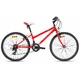 Juniorský dievčenský bicykel Galaxy Ruby 24" - červená