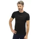 Men’s Short-Sleeved T-Shirt Brubeck 3D Run PRO - Black - Black