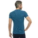 Pánske tričko Brubeck 3D Run PRO s krátkym rukávom - blue