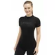 Women’s Short-Sleeved T-Shirt Brubeck 3D Run PRO - Fuchsia - Black