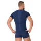 Pánské tričko Brubeck Active Wool s krátkým rukávem - Navy Blue