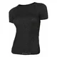 Women’s Short-Sleeved T-Shirt Brubeck Active Wool - Black