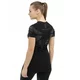 Women’s Short-Sleeved Activewear T-Shirt Bruback Dry - Black/Fuchsia