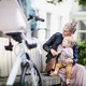 Front-Mounted Child Bike Seat w/ Adaptor Urban Iki