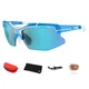 Bliz Force sportliche Sonnenbrille blauer Farbe