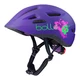 Children’s Cycling Helmet Bollé Stance Junior - Matte Navy - Matte Purple Flower