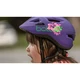 Dětská cyklo přilba Bollé Stance Junior - Matte Purple Flower