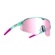 Sportovní sluneční brýle Tripoint Lake Victoria Small - Matt Burgundy Brown /w Pink Multi Cat.3 - Transparent Neon Turquoise Brown /w Pink Multi Cat.3