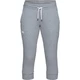 Dámské tepláky Under Armour Good Europe Fleece Crop - Steel Light Heather