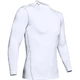 Men’s Compression T-Shirt Under Amour ColdGear Mock - White