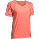 Dámské triko Under Armour Sport SS Twist - Orange/Pink