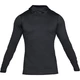 Men’s Hoodie Under Armour ColdGear Fitted - Charcoal Light Heather/Black - Black/Charcoal