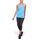 Women’s Tank Top Under Armour Tech Twist - Grey - Blue Circuit/Metallic Silver