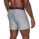 Pánske boxerky Under Armour Tech 6in 2 Pack - Mod Gray Light Heather