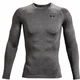Men’s Compression T-Shirt Under Armour HG Armour Comp LS - Carbon Heather