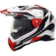 Motokrosová helma Cyber UX 33 - bílo-černá