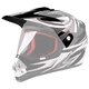 Replacement Visor for WORKER V340 Helmet - Black and Graphics